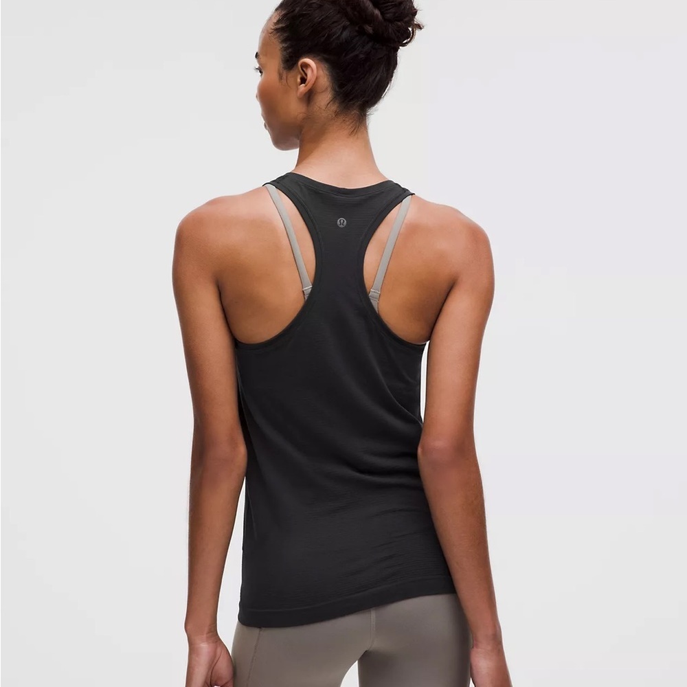 lululemon athletica black Racerback Tank Top